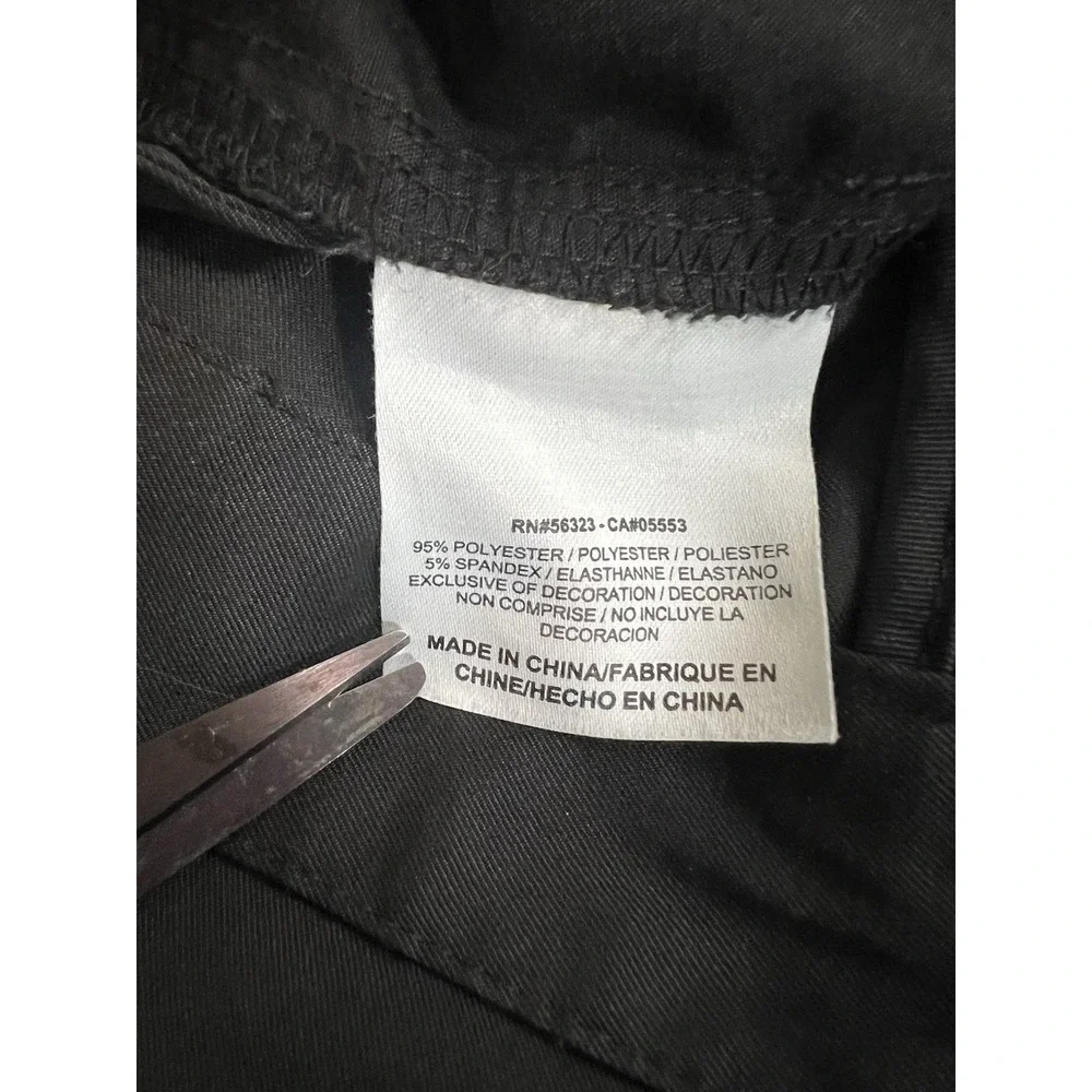 Nike Golf Dri-Fit Pants Mens 36x32 Black Tech‎ Straight Leg Performance Casual